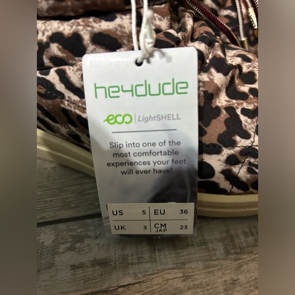 Hey Dude Womens Margot Eco Leopard Boots Size 5 - Picture 6 of 6